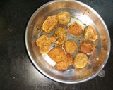 A picture of step 5 of Palak veg fry.