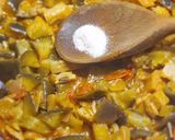 Szaftos,"húsos" padlizsánpörkölt (vegán) recept fázis 5 fotója