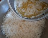 Une image de l'étape 7 de Kunefe à la créme et la mozzarella.