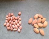 A picture of step 1 of Cheese corn peanut salad.