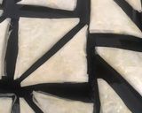 A picture of step 8 of Vegetarian Filo Samosas Filled with Four Cheeses and Spinach.
