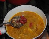 A picture of step 5 of Pumpkin-Prune stew with lamb.
