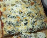 Foto del paso 6 de la receta: Picada y Pizza Casera con Roquefort y Aceitunas.,🇺🇾🩵
