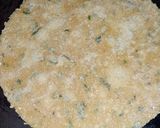 A picture of step 3 of Makki ki roti.
