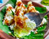 Foto langkah ke 9 dari resep Lupis Ketan Pandan.