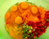 Foto del paso 3 de la receta: Budín de zanahoria y perejil con coliflor al dente