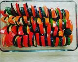 Une image de l'étape 2 de Tian de légumes et crumble de pesto.