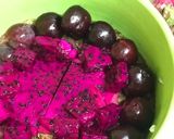 Foto del paso 4 de la receta: Gachas frías de “Dragón Fruit” y frutas rojas100% FIT sin azúcar