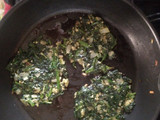 Tortitas de espinacas