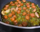 A picture of step 3 of Shepherd's Migas.