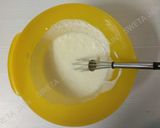 A picture of step 1 of Eggless Flavoured Sponge Cake Recipe(Jain Food).