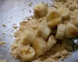 A picture of step 2 of Nutella Banana Sheera.