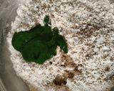 A picture of step 2 of Palak Paratha.