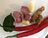 Foto langkah ke 1 dari resep Botok Tahu Teri Nasi ala aku 🤗.