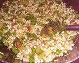 A picture of step 3 of Green peas sabudana.