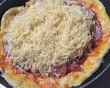 Foto langkah ke 4 dari resep Pizza Teflon No Knead Dough.