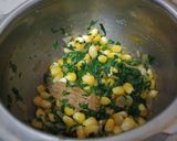 A picture of step 3 of Methi Corn Pulao In A Pressure Cooker.