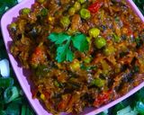 बैंगन का भरता (baingan ka bharta recipe in Hindi) रेसिपी चरण 6 फोटो