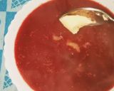A picture of step 4 of Beetroot Shorba.