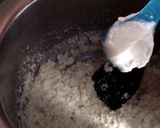A picture of step 6 of Burfi recipe.