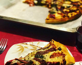 Foto del paso 4 de la receta: Pizza casera: capricho de sabores para ver el fútbol ⚽️⚽️⚽️
