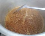 A picture of step 3 of Karachi famous Kathyawari cholay chaat.