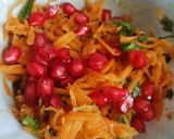 A picture of step 3 of Carrot koshimbir.