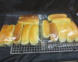 Foto langkah ke 14 dari resep Hotdog Bun metode sponge n dough.