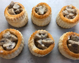 Foto del paso 3 de la receta: Vol au vent de champiñones gratinados