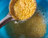 A picture of step 1 of Moong Dal Pakora.