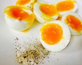 Hình bước làm 4 của món Trứng lòng đào