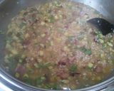 A picture of step 7 of Risotto with zucchini and saffron.