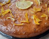 A picture of step 7 of Lebanese yoghurt lemon cake.