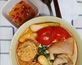 Hình bước làm 3 của món Bún riêu