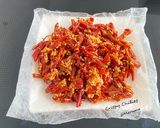 A picture of step 4 of Crispy Chilies.
