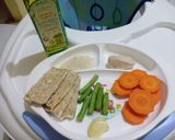 Foto langkah ke 1 dari resep MPASI 6bulan pertama menu 4 bintang dengan slow cooker day 5.