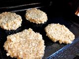 Galletas  de banana y coco
