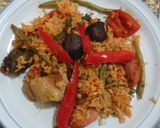 Foto del paso 10 de la receta: Arroz horneado (horno milagro, cazuela horno)