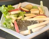 Une image de l'étape 3 de Turbot d’asperges Croquantes à la Pomme.