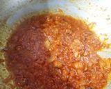 A picture of step 3 of Aloo curry.