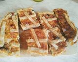 Φωτογραφία βήματος 19 της συνταγής Quiche με μανιτάρια, καραμελωμένα κρεμμύδια και λαδοτύρι Μυτιλήνης