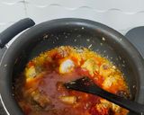 A picture of step 2 of Punjabi chicken masala.