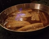 A picture of step 6 of Bananas Foster – Flambé.