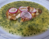 Foto del paso 9 de la receta: Rodaballo a la plancha con su veolute verde