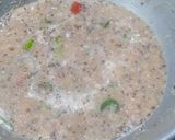 A picture of step 3 of Broken Wheat Upma.