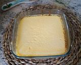A picture of step 4 of Orange Flan.
