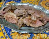 Une image de l'étape 9 de Gigot à l'ail et tomates.