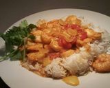A picture of step 8 of Coconut shrimp curry *SKINNY*.
