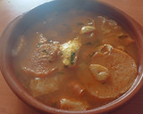 Foto del paso 5 de la receta: Sopas de ajo a la hierbabuena con chistorra