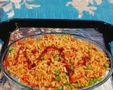 A picture of step 7 of Gajar Matar ki Sabji in Puffed Rice.